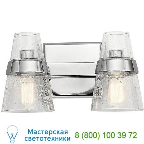 Reese bath light kichler 45396ch, светильник для ванной