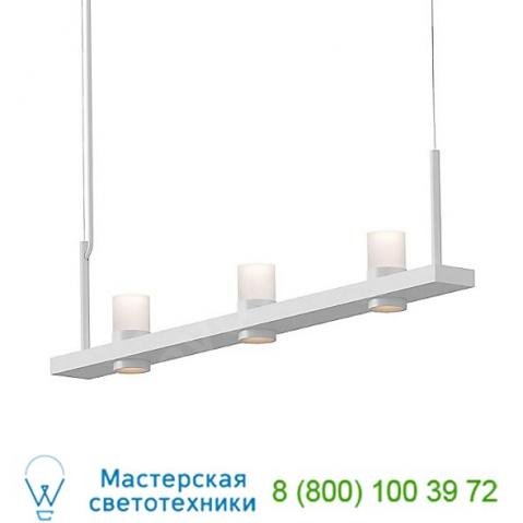 Intervals linear led suspension light 20qkl04b sonneman lighting, светильник