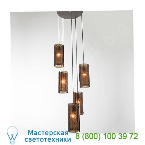 Chb0044-03-fb-bg-c01-e2 hammerton studio textured glass round multi-light pendant light, подвесной