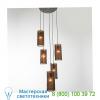 Chb0044-03-fb-bg-c01-e2 hammerton studio textured glass round multi-light pendant light, подвесной