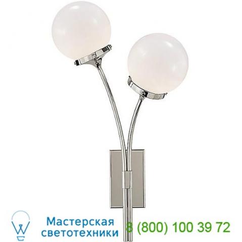 Prescott wall light ks 2407pn-wg visual comfort, настенный светильник бра