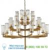 Kw 5202ab-crg visual comfort liaison triple chandelier, светильник