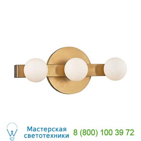 Taft led bath bar hudson valley lighting 7003-agb, бра