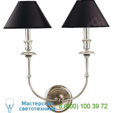 Hudson valley lighting 1862-ob jasper two light wall sconce, настенный светильник бра