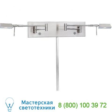 George kovacs p4319-084 georges reading room p4319 led swing arm wall lamp, бра