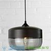 Parallel wide cylinder pendant light hennepin made pwc-201, светильник