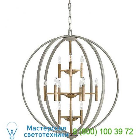 Hinkley lighting euclid 3 tier chandelier 3469cg, светильник