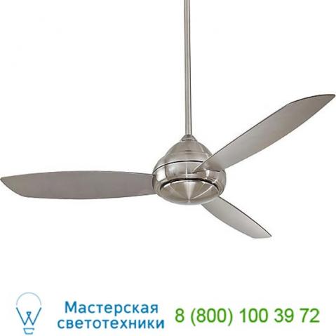 Concept i wet 58-inch ceiling fan f477l-orb minka aire fans, светильник