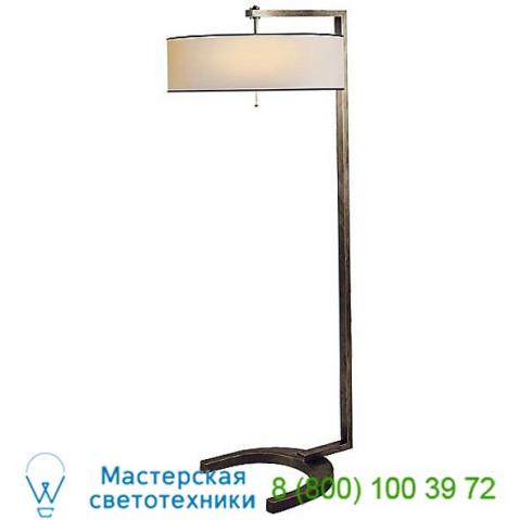 Visual comfort hudson floor lamp tob 1004an-wp/st, светильник