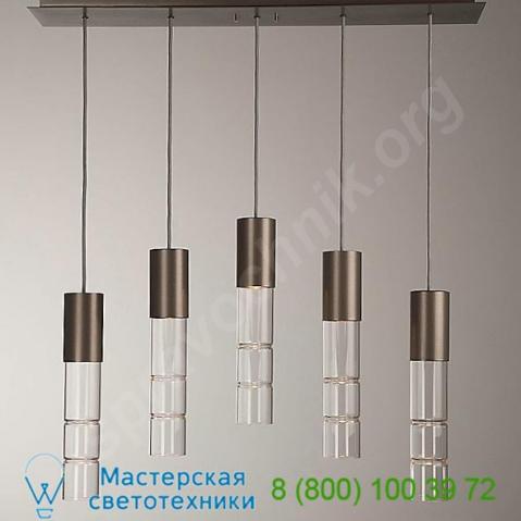 Bamboo linear suspension light hammerton studio plb0018-03-fb-mm-c01-g1, светильник