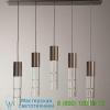 Bamboo linear suspension light hammerton studio plb0018-03-fb-mm-c01-g1, светильник