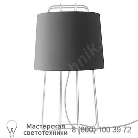 Blu dot pe1-tablbk-bk perimeter table lamp, настольная лампа