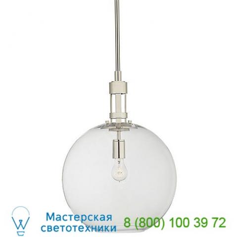 Visual comfort tob 5430bz/hab-cg gable globe pendant light, светильник