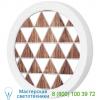 Jefdesigns triangle 1 port led wall sconce jd_triangle1_rose_wink, настенный светильник