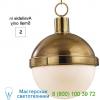 Lambert pendant light (aged brass/small) - open box return  hudson valley lighting, светильник