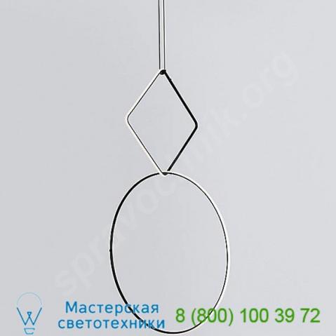 Arrangements square large round large suspension  flos, светильник