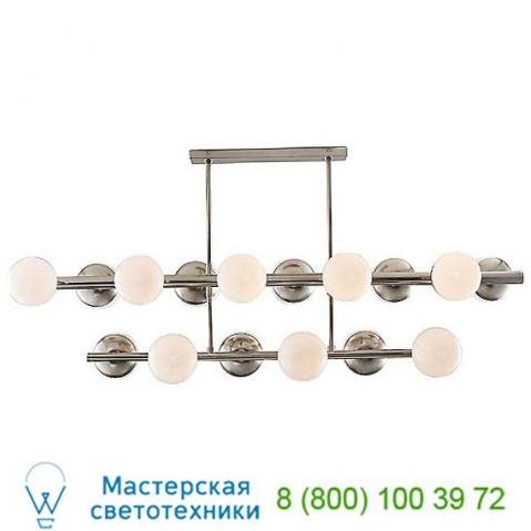 89434 wahlburg 2-tiered linear suspension light arteriors, светильник