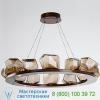 Chb0039-0a-fb-b-ca1-l1 hammerton studio gem bezel ring led chandelier, светильник