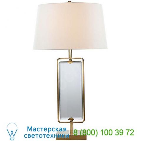 Visual comfort sk 3035hab-l henri framed table lamp, светильник для спальни