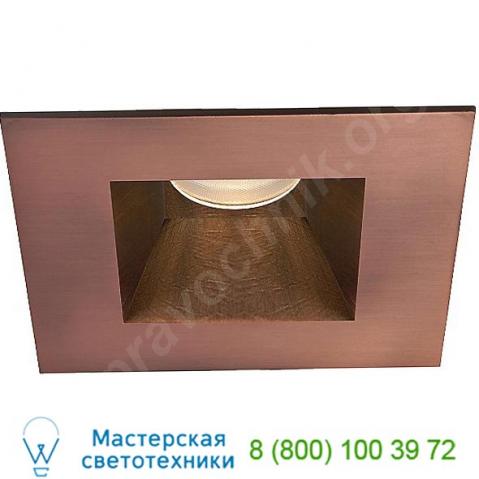 Wac lighting hr3ledt718pf827bn tesla pro 3. 5 inch led open reflector square trim - t718p, светильник