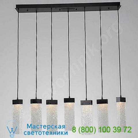 Plb0042-07-fb-bg-c01-l1 hammerton studio parallel glass 7 led multipoint linear suspension light