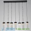 Plb0042-07-fb-bg-c01-l1 hammerton studio parallel glass 7 led multipoint linear suspension light