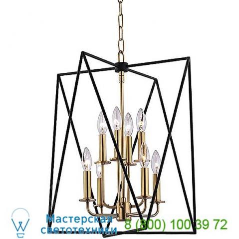 Hudson valley lighting 1118-agb laszlo 8 light pendant light, светильник