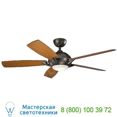 Geno ceiling fan 330001bss kichler, светильник