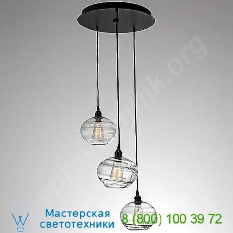 Hammerton studio chb0036-03-fb-oc-c01-e2 coppa multipoint pendant light, светильник