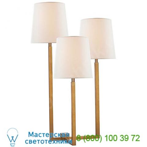 Sk 3030hab-l visual comfort margot triple arm table lamp, настольная лампа