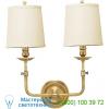 Logan two light wall sconce 172-agb hudson valley lighting, настенный светильник бра