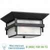 2573tt hinkley lighting harbor 2 light flush outdoor ceiling light, уличный потолочный светильник