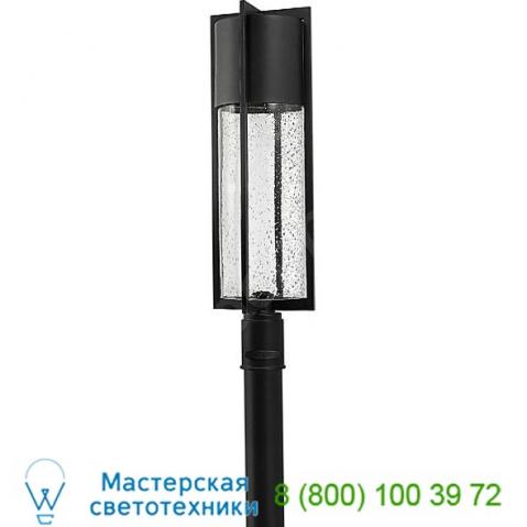 Hinkley lighting 1321bk shelter outdoor post light, светильник для садовых дорожек