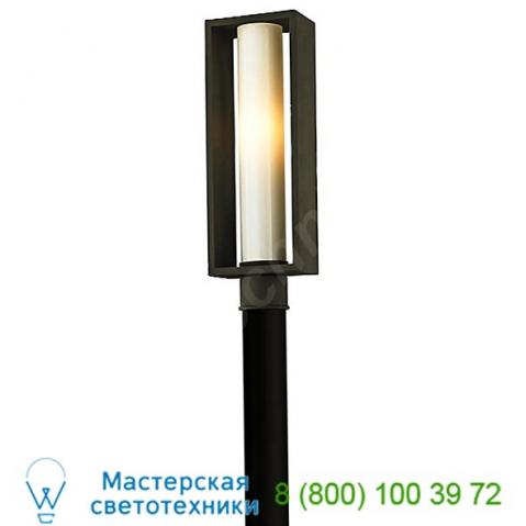 Mondrian outdoor light post troy lighting p6495, светильник для садовых дорожек