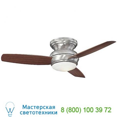 Concept traditional outdoor flush mount ceiling fan minka aire fans f593l-pw, светильник