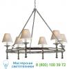 Classic ring chandelier visual comfort sl 5812an-np, светильник