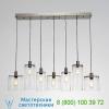 Hammerton studio apothecary linear suspension light plb0041-05-fb-c-c01-e2, светильник