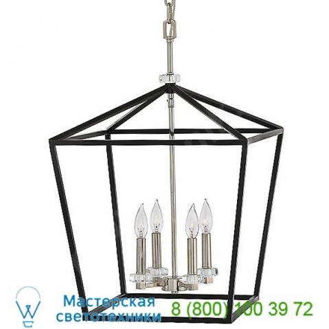 Stinson chandelier hinkley lighting 3535bk, светильник