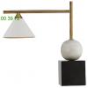 Kw 3088bz/ab cleo desk lamp visual comfort, настольная лампа