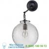 Tob 2226bz/g4-cg visual comfort katie globe bathroom wall light, настенный бра