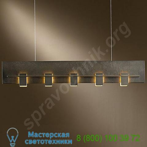 137901-1000 aperture linear suspension light hubbardton forge, светильник