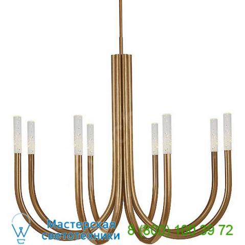 Kw 5580ab-sg visual comfort rousseau led chandelier, светильник