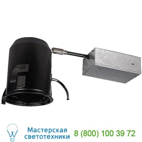 Wac lighting  tesla 3. 5 inch led non-ic airtight remodel housing - hr-3led-r18d-a, светильник