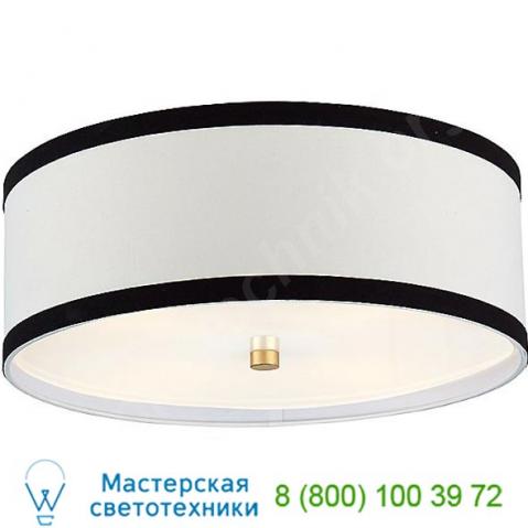 Ks 4070bsl-l visual comfort walker flush mount ceiling light, светильник