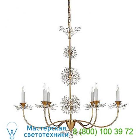 Jn 5015bsl-cg aspra 6-light chandelier visual comfort, светильник