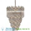 Adele three tier waterfall chandelier sk 5423hab-ca visual comfort, светильник