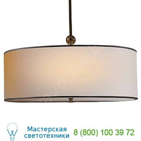 Reed drum pendant visual comfort tob 5011an-np, подвесной светильник