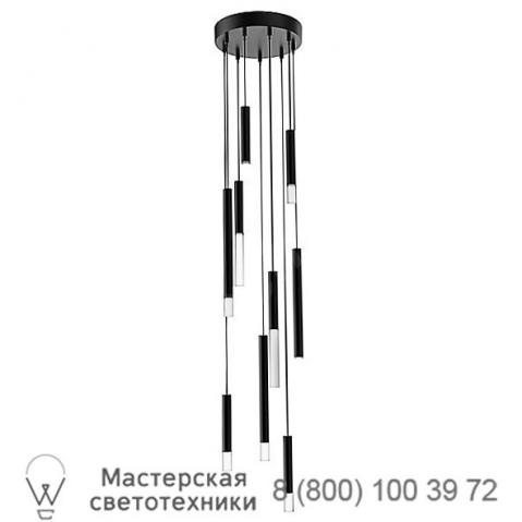 Blackjack lighting steelos multi-light led pendant light stl-07p-bl, подвесной светильник