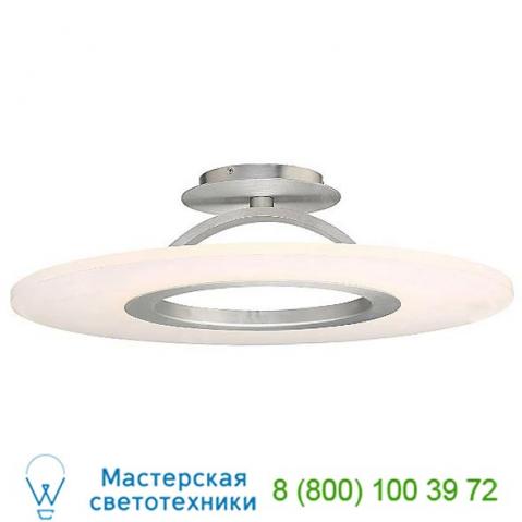 Dweled elektron led convertible semi flush mount ceiling light fm-21720-al, светильник