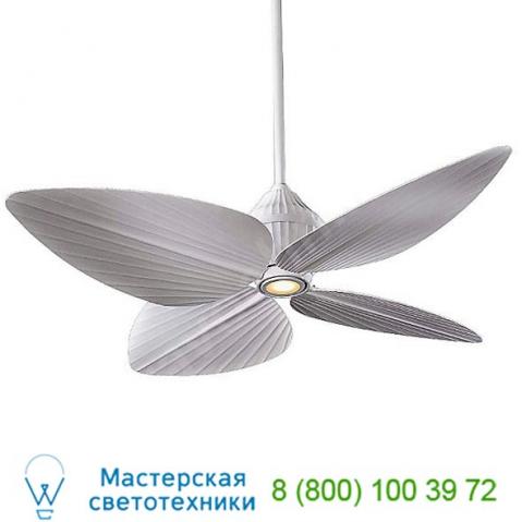 Gauguin indoor/outdoor ceiling fan with light f581-bg minka aire fans, светильник